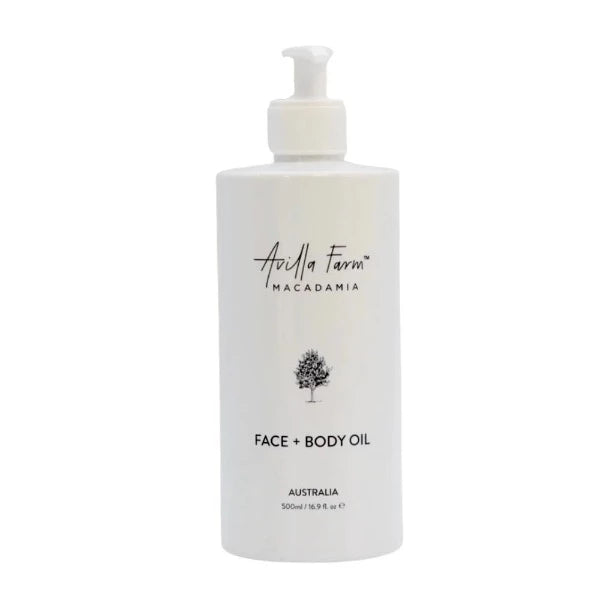 Avilla Farm Macadamia Face & Body Oil 500ml