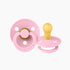 BIBS Dummies Size 2 Baby Pink (2 pack)