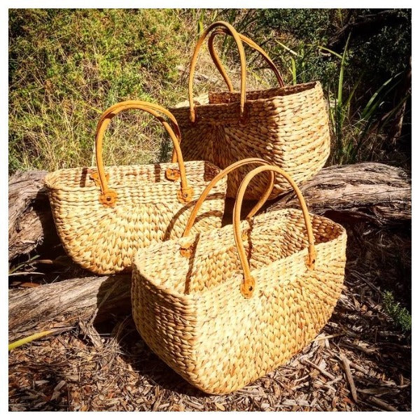 Back To Baskets Natural Water Hyacinth Rectangle Small