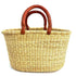 Bolga Basket Oval Shopper Natural