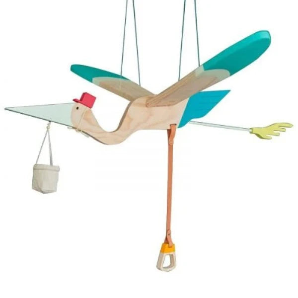 Eguchi Toys Pelican Wooden Mobile
