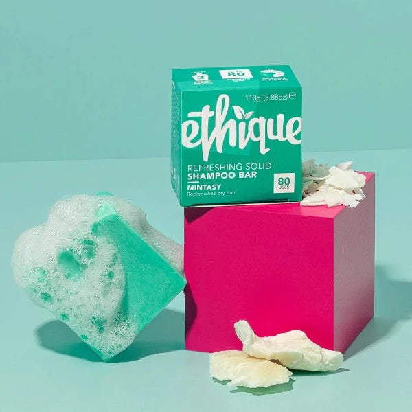 Ethique Solid Shampoo Bar Mintasy Normal to dry hair 110g