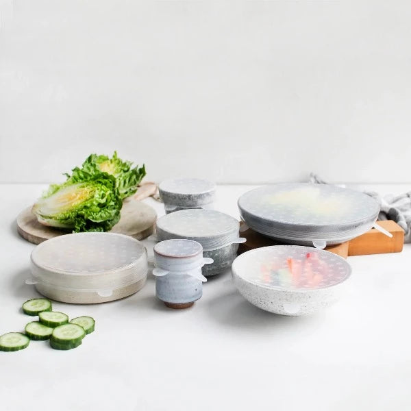 Ever Eco Silicone Food Covers Set of 6