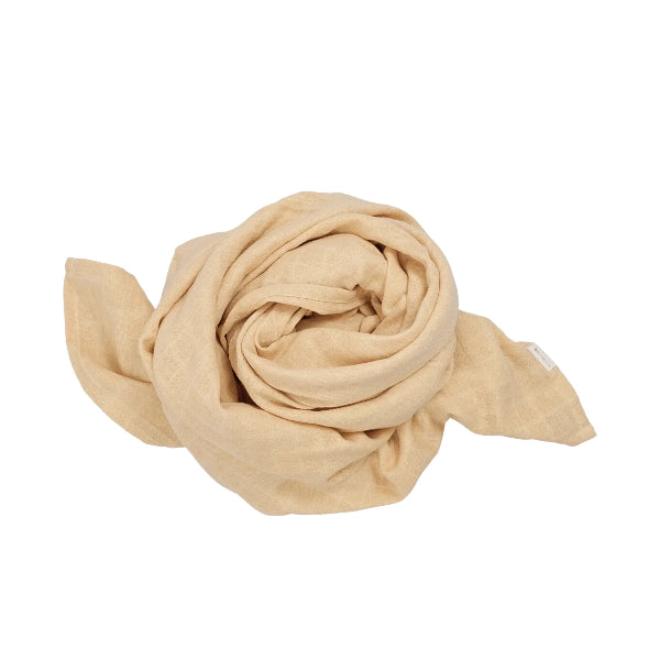 Fabelab 100% Organic Cotton Swaddle Wheat 120x120