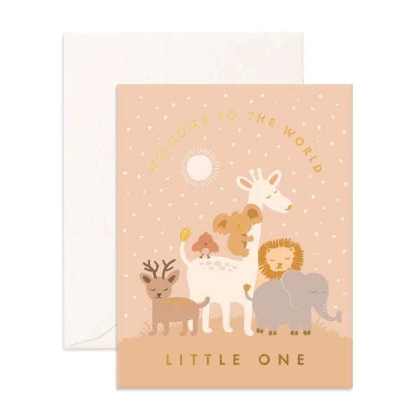 Fox &amp; Fallow Little One Greeting Card