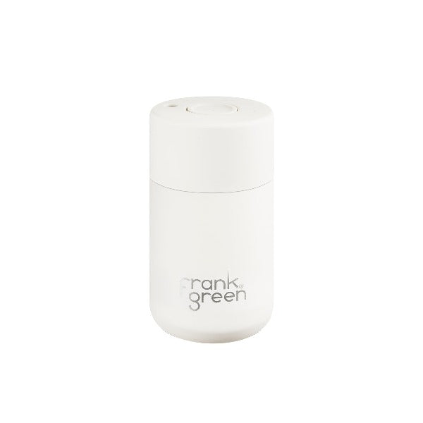 Frank Green 10oz Stainless Steel Ceramic Reusable Cup Push Lid Cloud