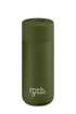 Frank Green 16oz Stainless Steel Ceramic Reusable Cup Push Lid Khaki