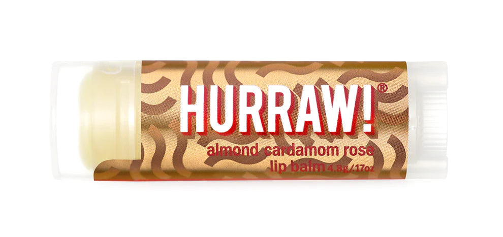 Hurraw! Almond, Cardamon, Rose Lip Balm