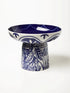 Jones & Co Del Sol Footed Platter Blue