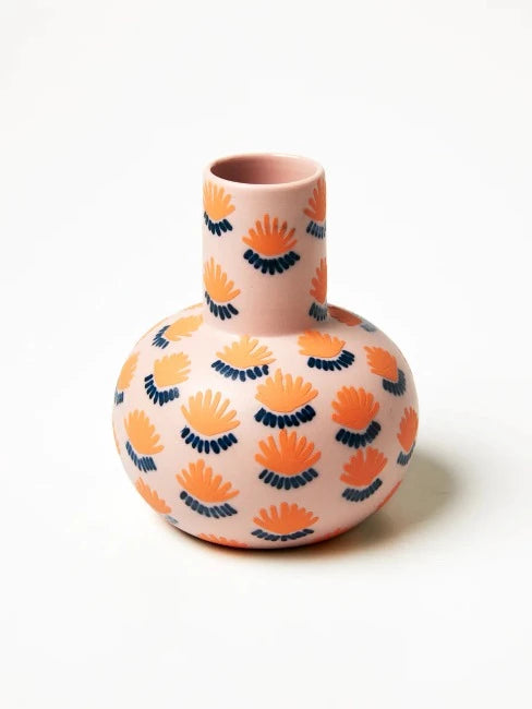 Jones & Co Happy Vase Kiwi