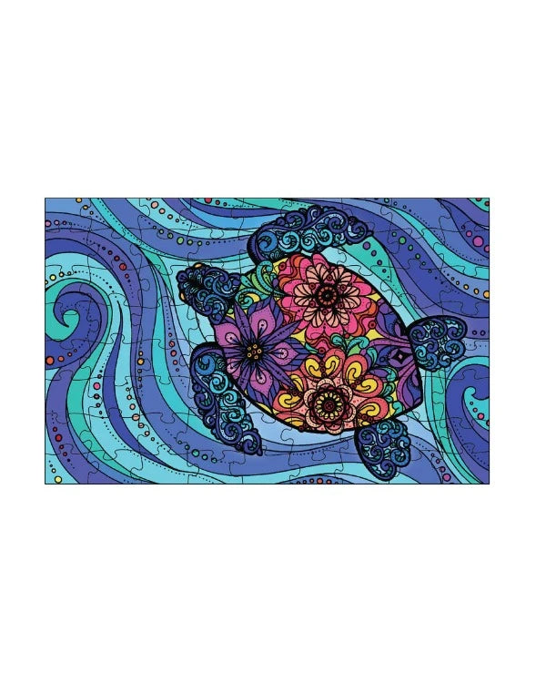 Mindful Living 72 pcs Puzzle - Flow like a Turtle