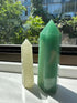 Moon Rituals Large Green Aventurine Crystal Tower Abundance, Confidence & Success