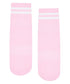 Move Active Classic Crew - Ribbed Sporty Pink Grip Socks S