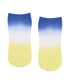 Move Active Classic Low Rise - Indigo Lime Ombre Grip Socks