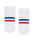 Move Active Classic Low Rise - Sporty Stripe Retro Grip Socks M