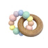 Nature Bubz Rainbow Teether Pastel