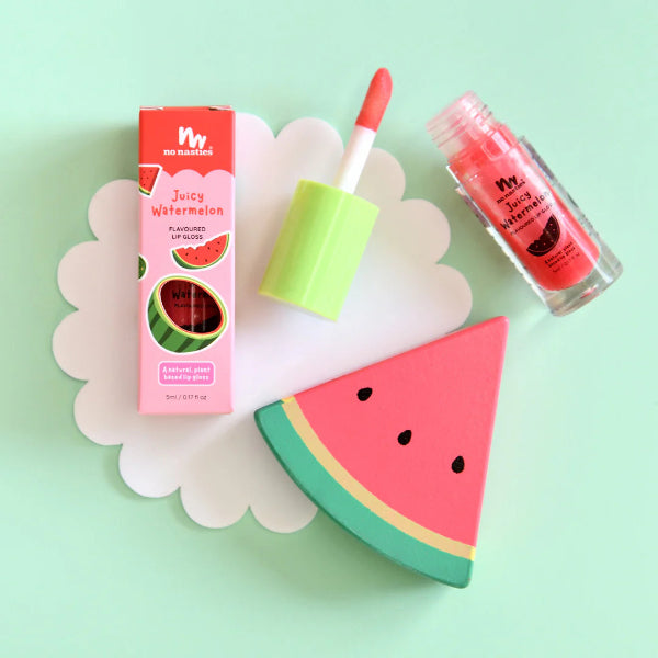 No Nasties Kids Natural Juicy Watermelon Lip Gloss