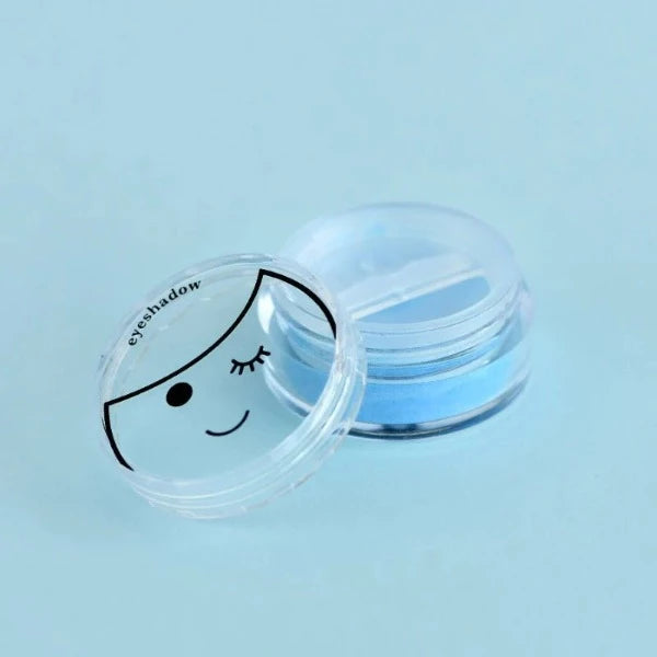 No Nasties Makeup Shimmery Eyeshadow Blue