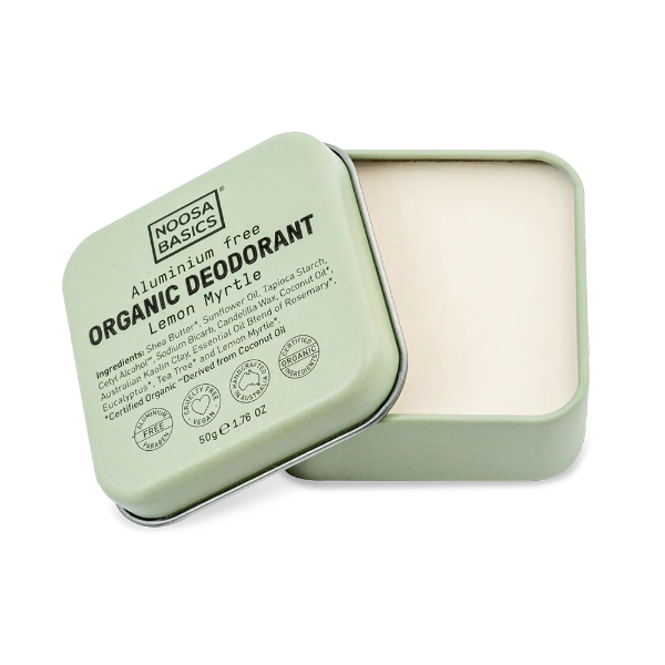 NoosaBasicsDeodorantCreaminTinLemonMyrtle50g