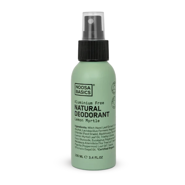 Noosa Basics Natural Deodorant Spray Lemon Myrtle