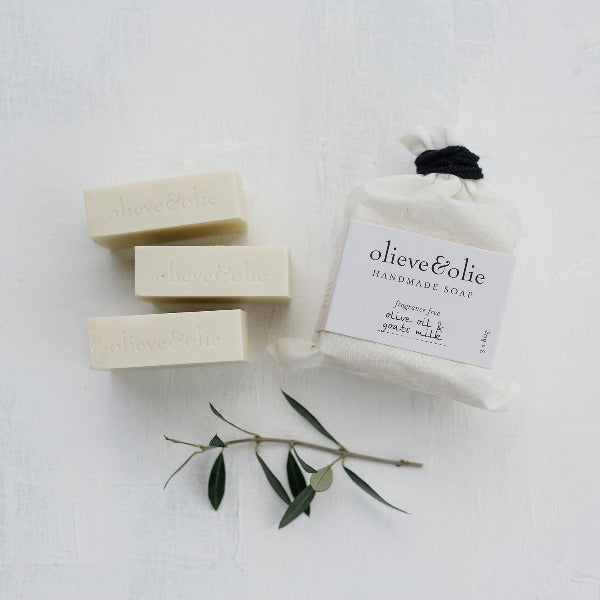 Olieve &amp; Olie 3 Pack Soap Olive Oil &amp; Goats Milk
