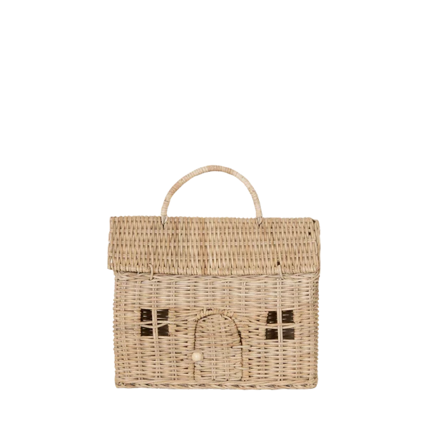 Olli Ella Casa Clutch Straw