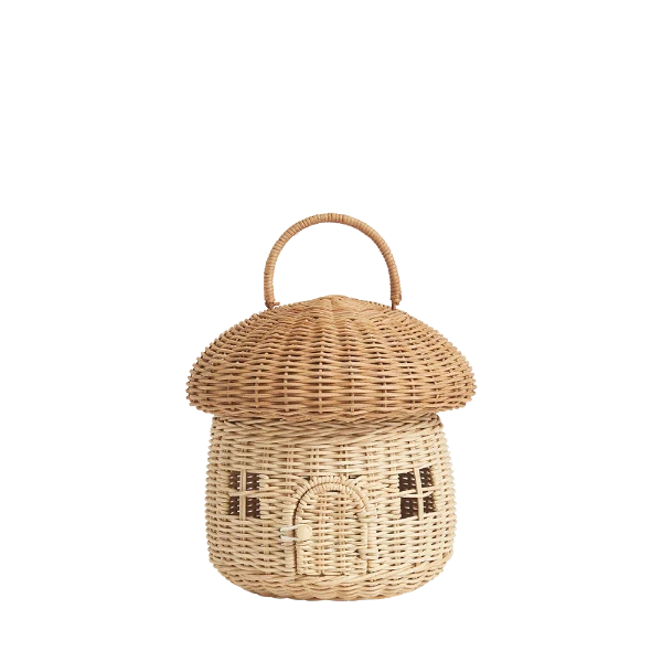 Olli Ella Mushroom Basket