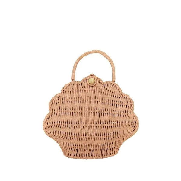 Olli Ella Shell Purse Rose