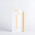 Queen B 20cm Dinner Taper Candles 12hr Burn Time