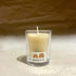 Queen B Black Label Round votive in glass