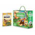 Sassi Puzzle & Book Set Dinosaurs 205 pcs