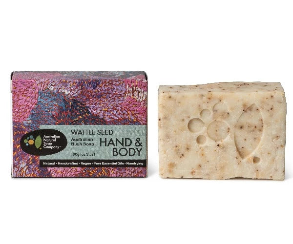 The Australian Natural Soap Co Australian Bush Soap Wattle Seed 100g