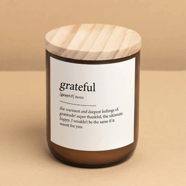 The Commonfolk Collective Candle Grateful