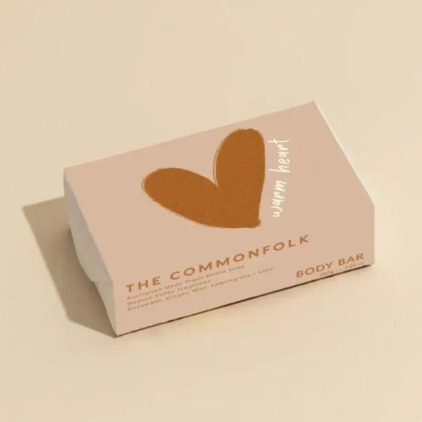 The Commonfolk Collective Body Bar Soap Warm Heart