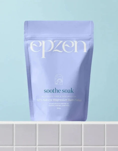 Epzen Magnesium Bath Flakes Soothe Soak 500g
