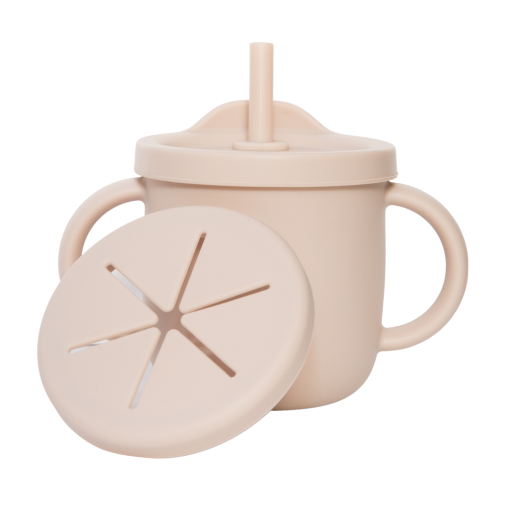 Little Mashies Silicone Sippy & Snack Cup 4-in-1