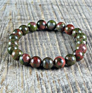 Unakite Crystal Bracelet