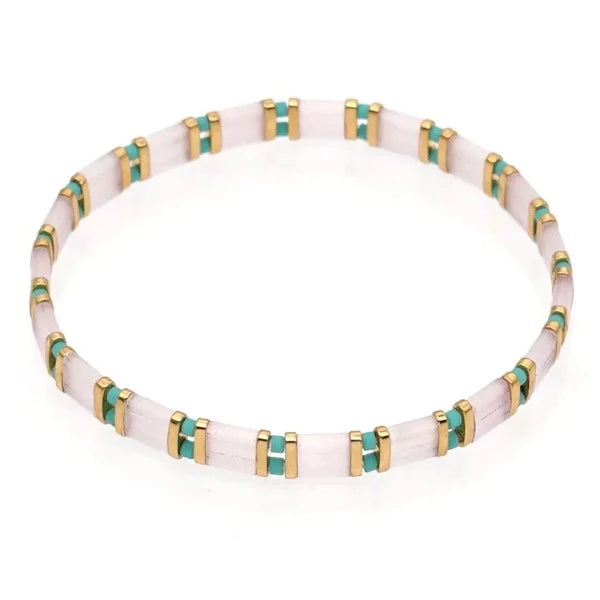 Acqua Diem Taihiti Glass Band Bracelet