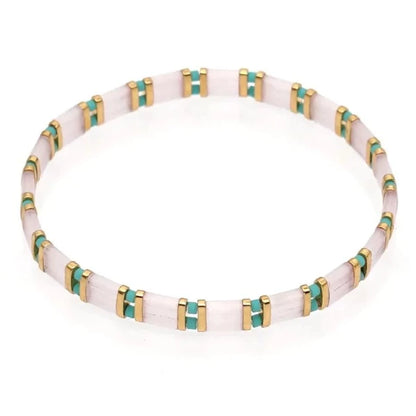 Acqua Diem Taihiti Glass Band Bracelet
