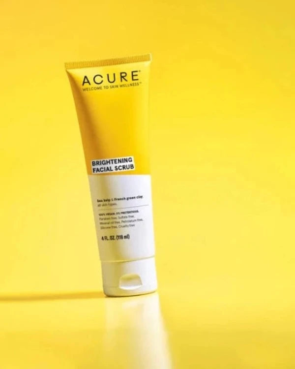 Acure Brightening Facial Scrub 180ml