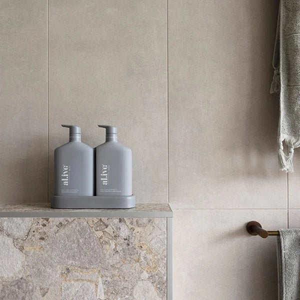 Al.ive Body Shampoo & Conditioner Hair Duo, White Tea & Argan Oil
