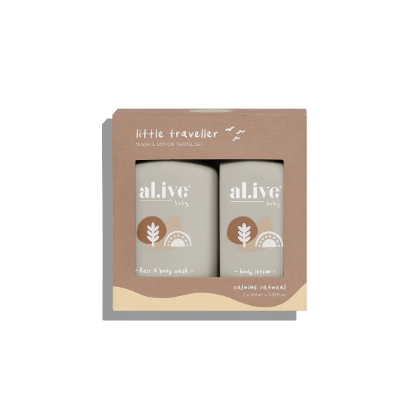 Al.ive Body Little Traveller Wash &amp; Lotion Travel Set