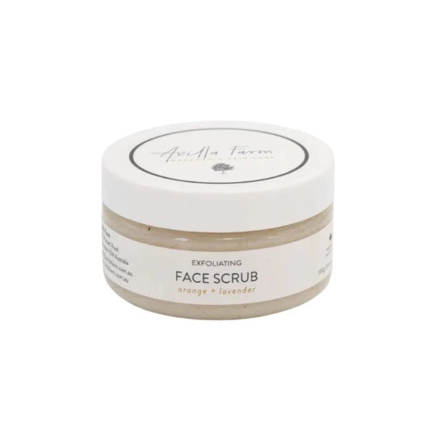 Avilla Farm Exfoliating Face Scrub Orange & Lavender 100g