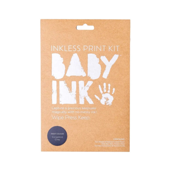 Babyink Ink-less Print Kit | Gorgeous Grey