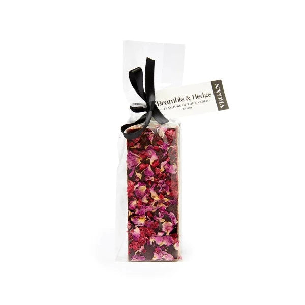 Bramble & Hedge Vegan Wild Raspberry & Vanilla Bean Nougat 150g