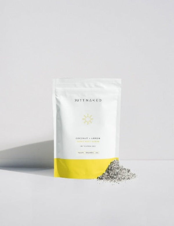 Butt Naked Coconut + Lemon Sugar Body Scrub 250g