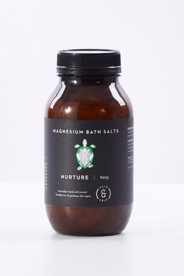 Caim & Able Magnesium Bath Salts Nurture – soothe and unwind