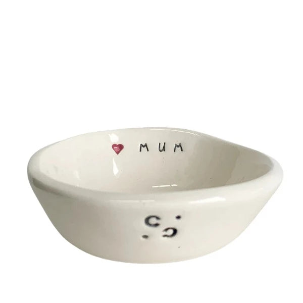 Caroline C Little Bowl Heart ‘Mum’