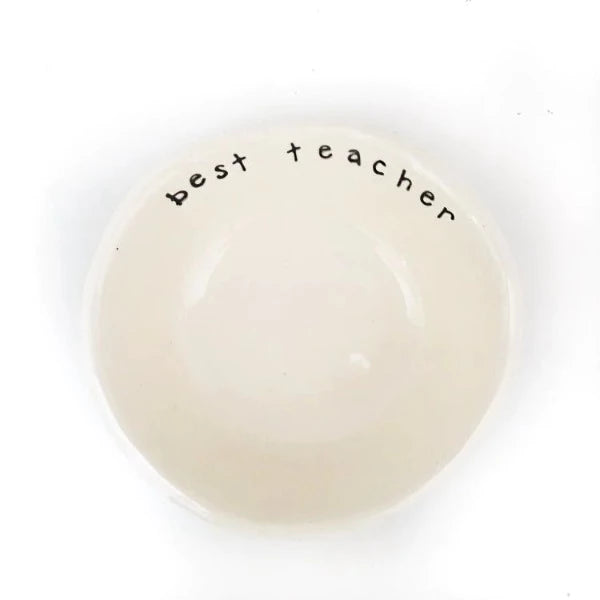 Caroline C Little Bowl ‘Best Teacher’