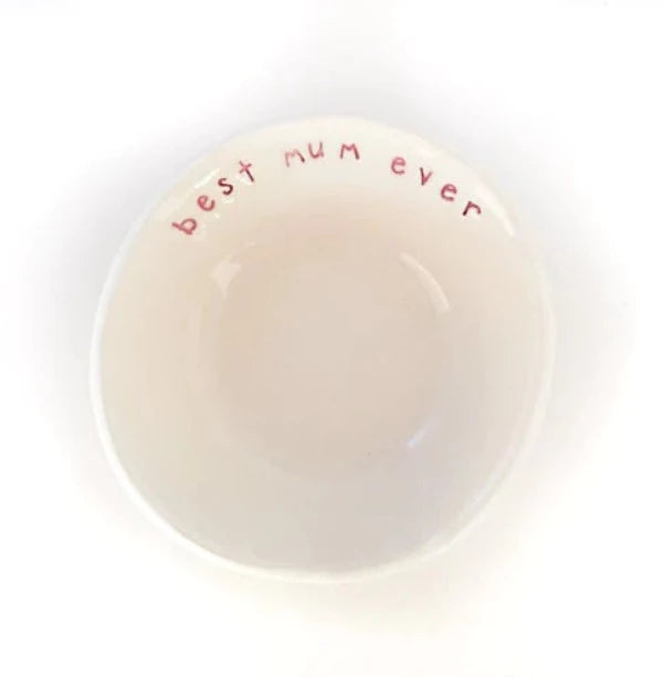 Caroline C Little bowl ‘Best Mum Ever’